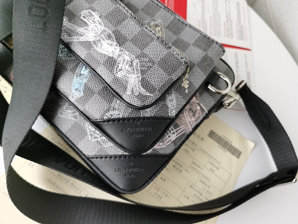 ルイヴィトンバッグ内部構造